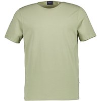 OLYMP Herren T-Shirt grün Baumwoll-Stretch von Olymp