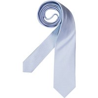 OLYMP Herren Krawatte blau unifarben von Olymp