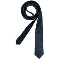OLYMP Herren Krawatte blau unifarben von Olymp