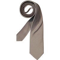 OLYMP Herren Krawatte grau unifarben von Olymp
