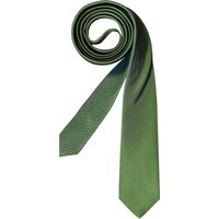 OLYMP Herren Krawatten grün unifarben von Olymp