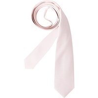 OLYMP Herren Krawatte rosa unifarben von Olymp