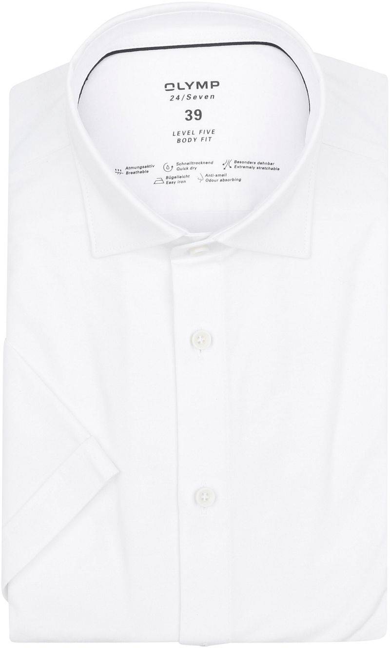 OLYMP Short Sleeve Hemd Level 5 24/Seven Weiß - Größe 39 OLYMP Short Sleeve Hemd Level 5 24/Seven Weiß - Größe 39 von Olymp
