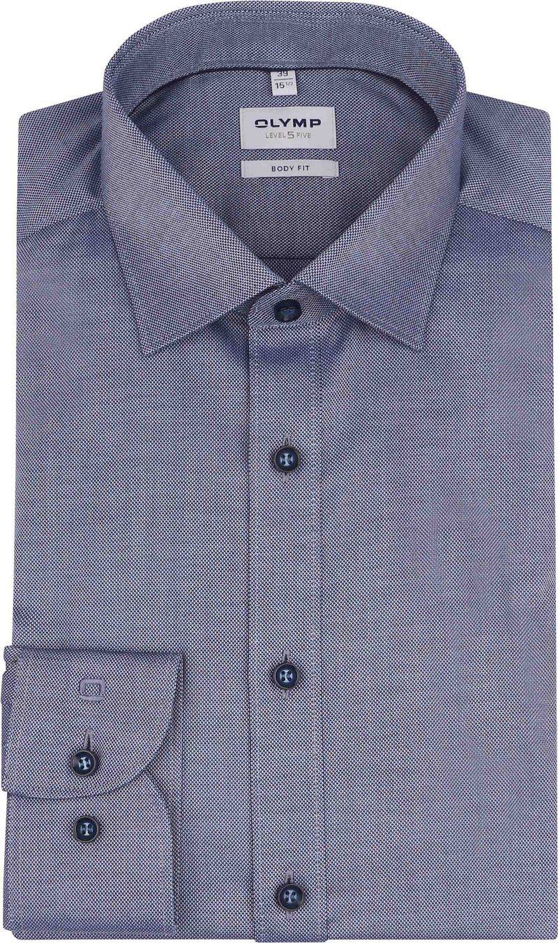 OLYMP Level 5 Hemd Blau - Größe 38 von Olymp