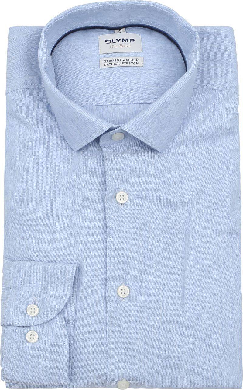 OLYMP Level 5 Hemd Hellblau - Größe 38 von Olymp