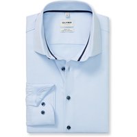 OLYMP Level Five, Body Fit, Stretch-Hemd mit Climate Control in 39XS von Olymp