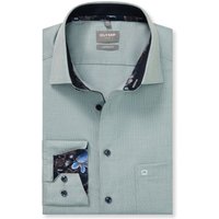 OLYMP Luxor, Comfort Fit, Bügelfreies Hemd mit Ausputz in Pinpoint-Qualität in 41 von Olymp