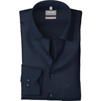 OLYMP Luxor, Comfort Fit, unifarbenes Hemd mit dezenter Struktur in 41 von Olymp