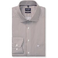 OLYMP Luxor, Modern Fit, Hemd aus Baumwolle mit Streifenmuster in 39S von Olymp