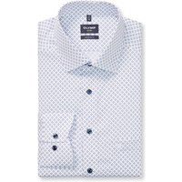 OLYMP Luxor, Modern Fit, Hemd mit feinem Muster, extrakurz in 41K von Olymp