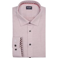 OLYMP Luxor, Modern Fit, Stretch-Hemd mit Strukturmuster von Olymp