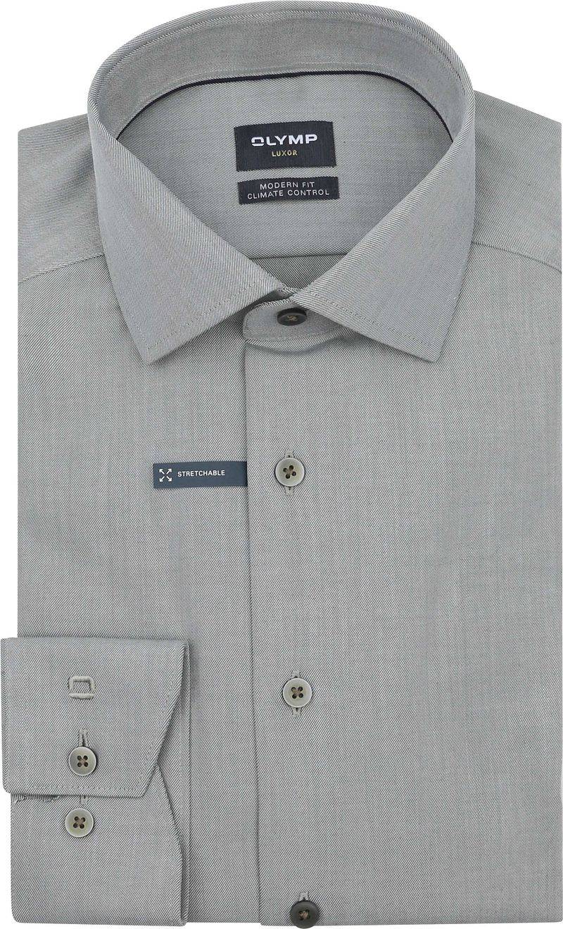 OLYMP Luxor 24/Seven Hemd Grün - Größe 46 von Olymp