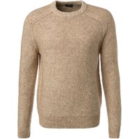 OLYMP Herren Pullover beige unifarben von Olymp