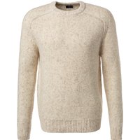 OLYMP Herren Pullover beige unifarben von Olymp