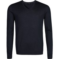 OLYMP Herren Pullover blau unifarben von Olymp