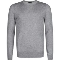 OLYMP Herren Pullover grau unifarben von Olymp