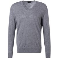 OLYMP Herren Pullover grau unifarben von Olymp