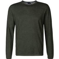 OLYMP Herren Pullover grün unifarben von Olymp