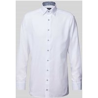 OLYMP Regular Fit Business-Hemd mit Under-Button-Down-Kragen in Weiss, Größe 40 von Olymp