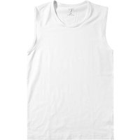 OLYMP Herren Tanktop weiß Baumwoll-Stretch von Olymp