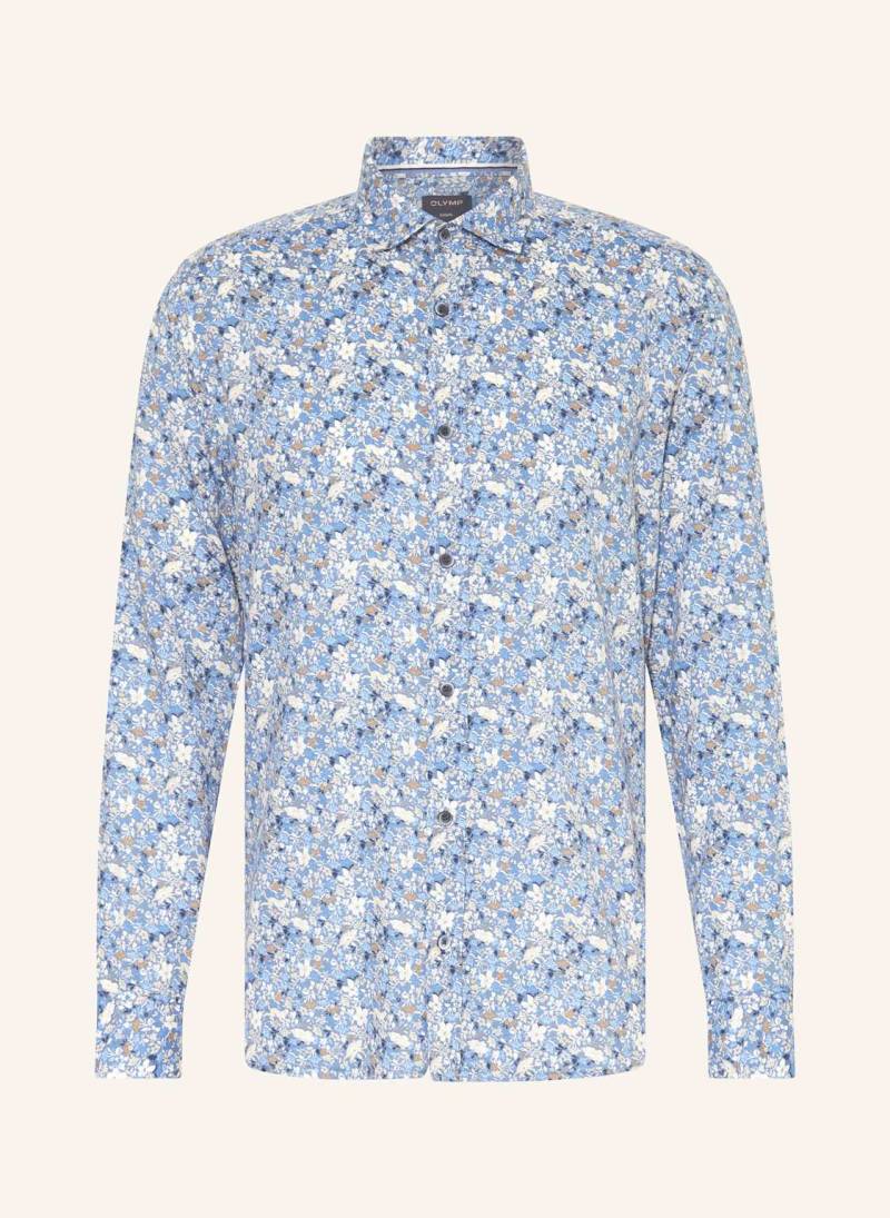Olymp Hemd Casual Modern Fit blau von Olymp