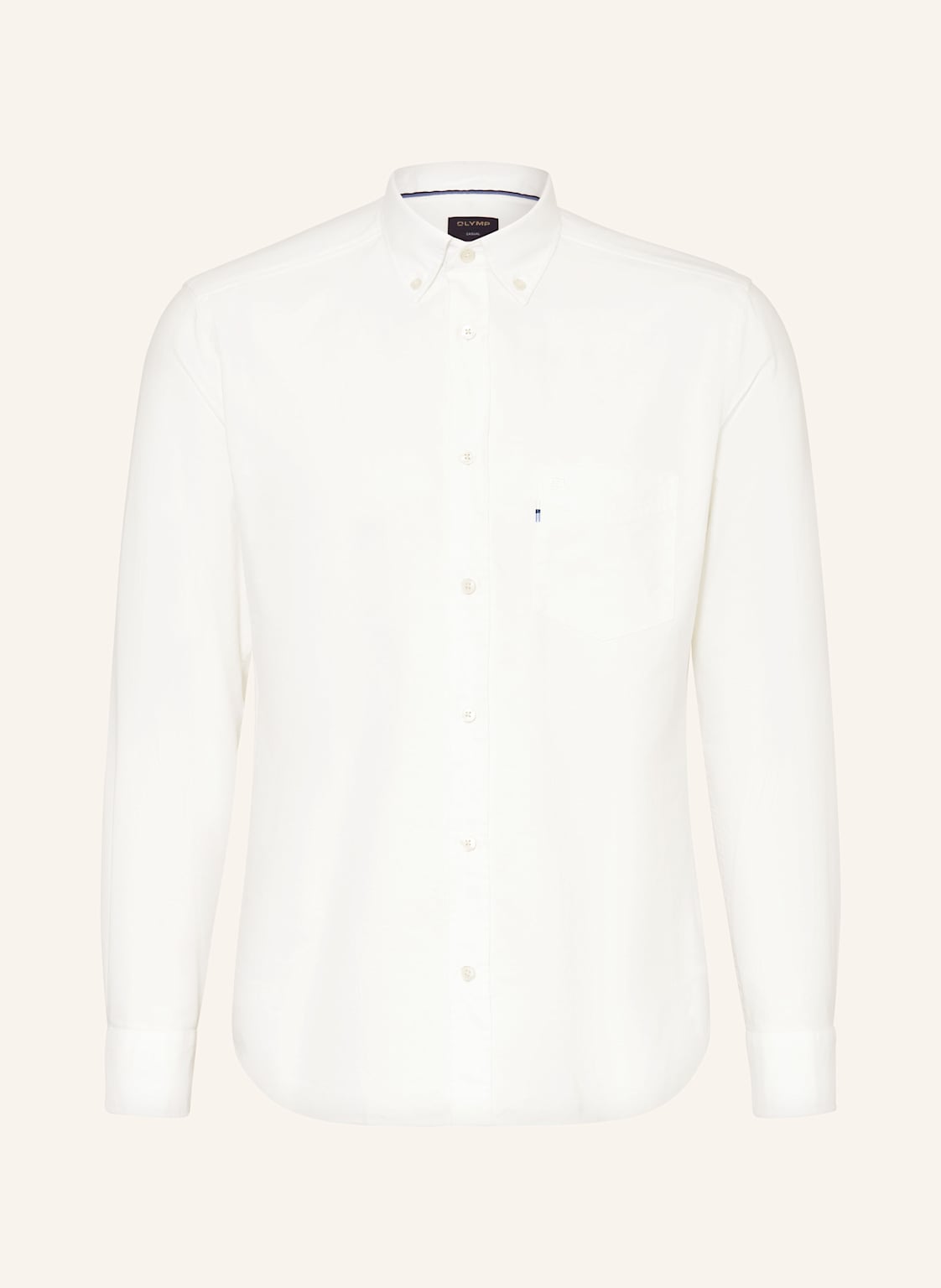Olymp Hemd Casual Regular Fit weiss von Olymp
