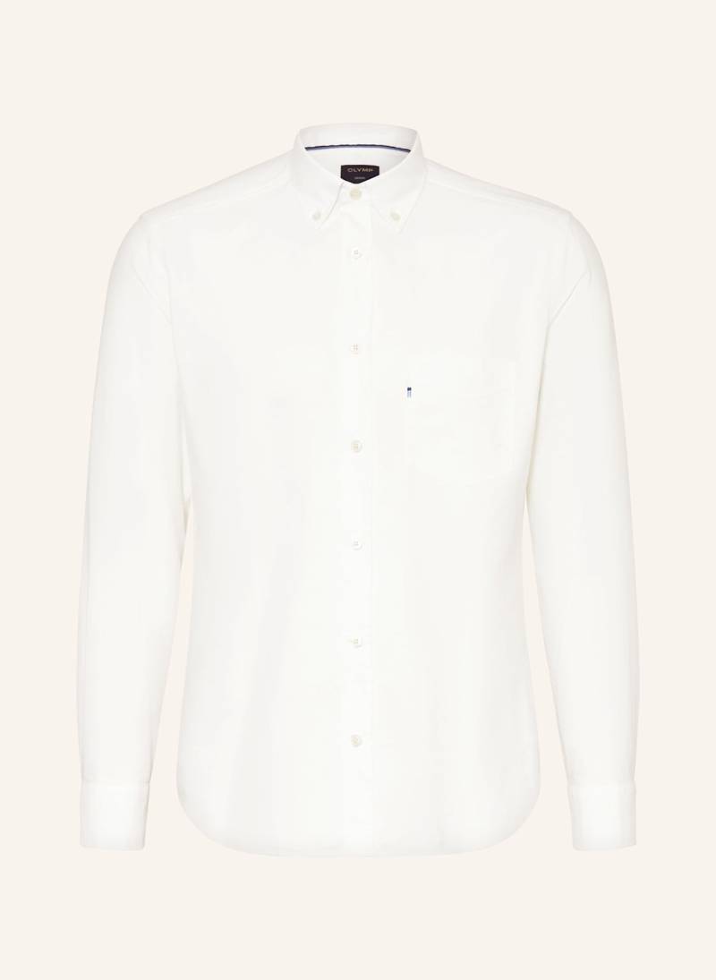 Olymp Hemd Casual Regular Fit weiss von Olymp