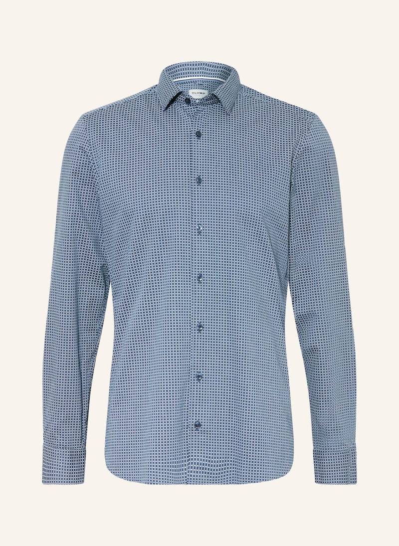 Olymp Hemd Level Five Body Fit blau von Olymp