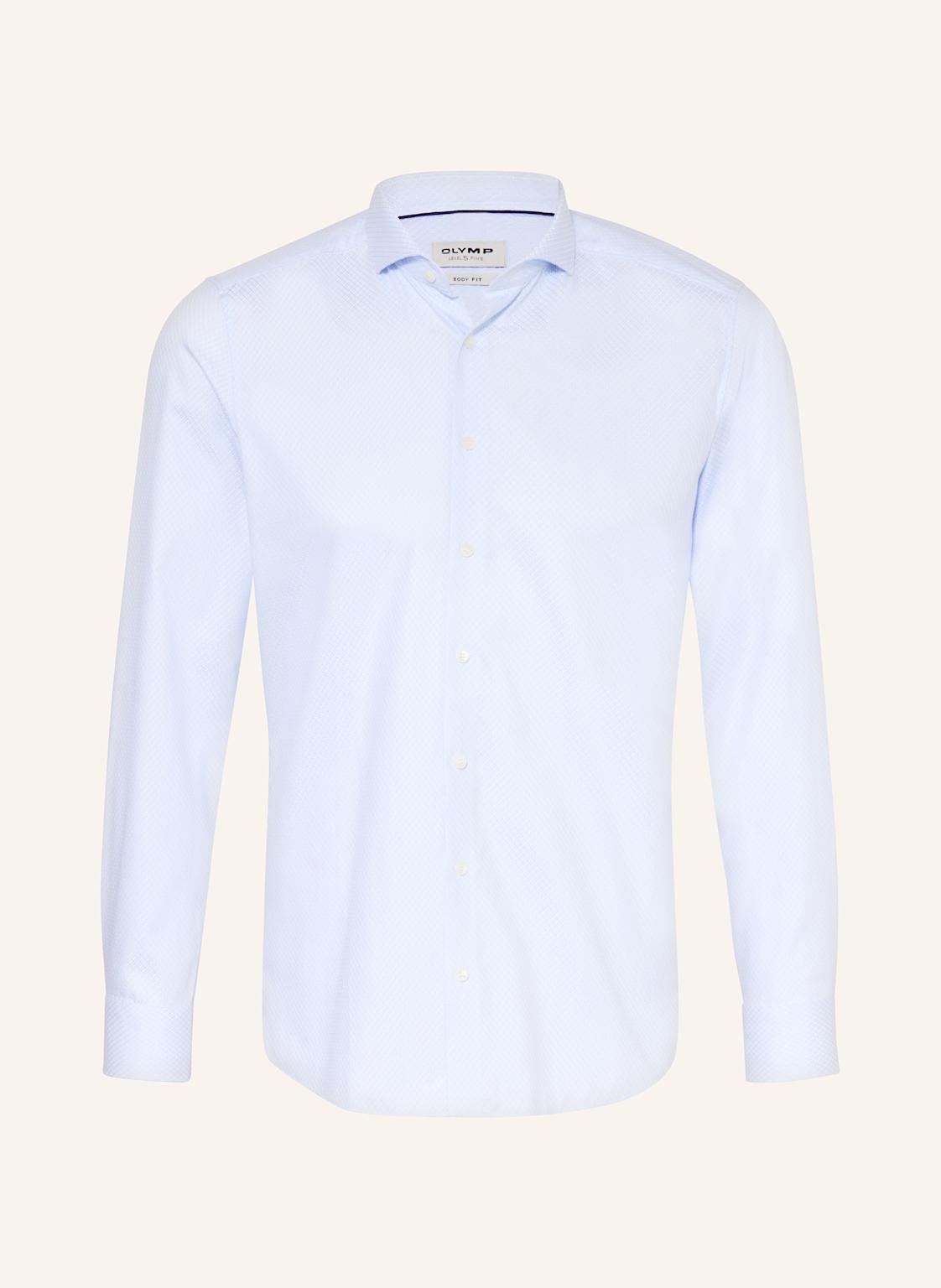 Olymp Hemd Level Five Body Fit blau von Olymp