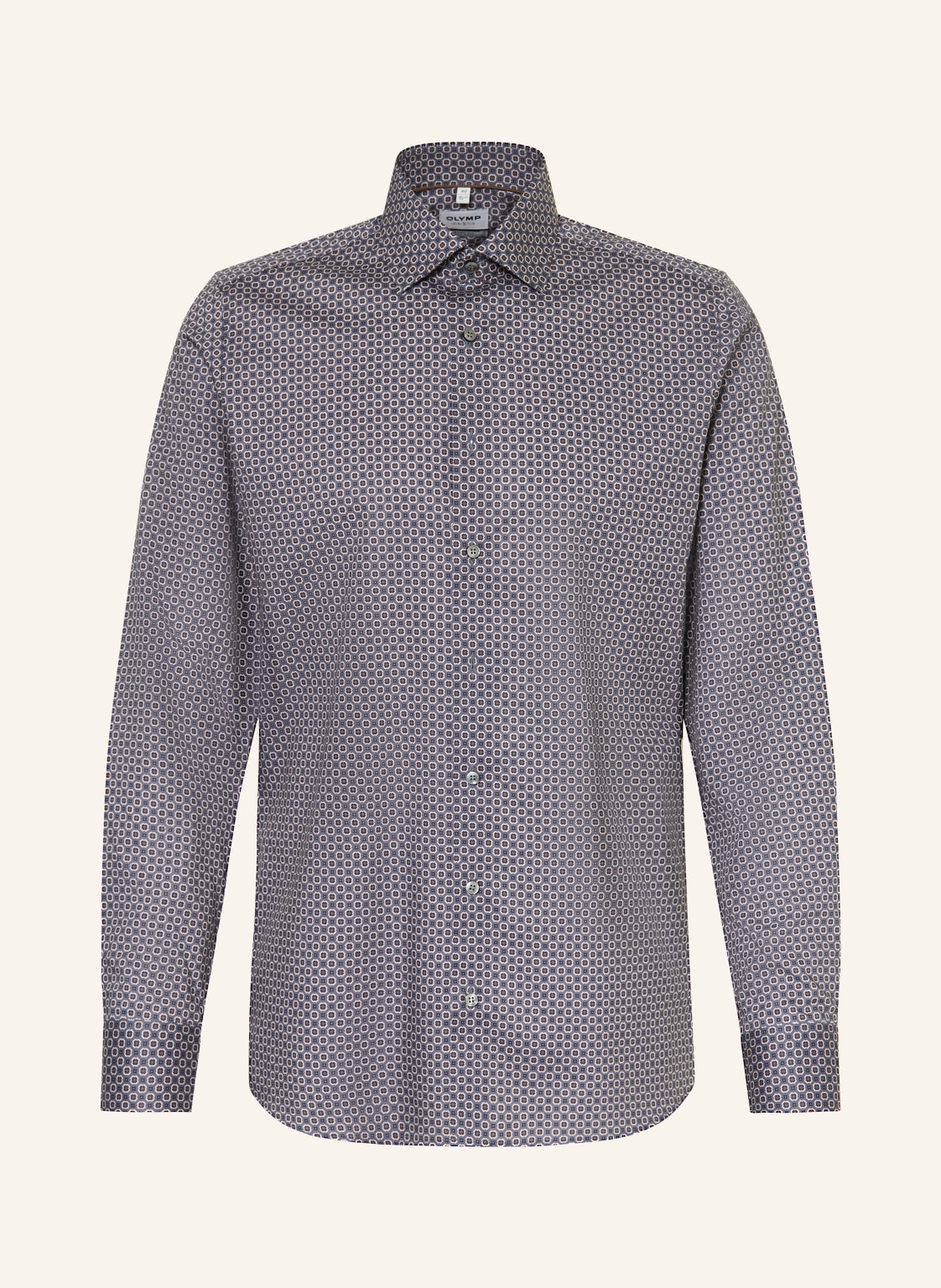 Olymp Hemd Level Five Body Fit grau von Olymp