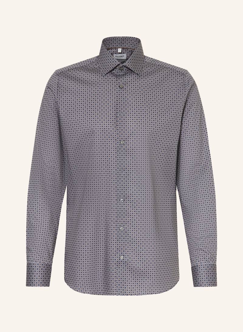 Olymp Hemd Level Five Body Fit grau von Olymp