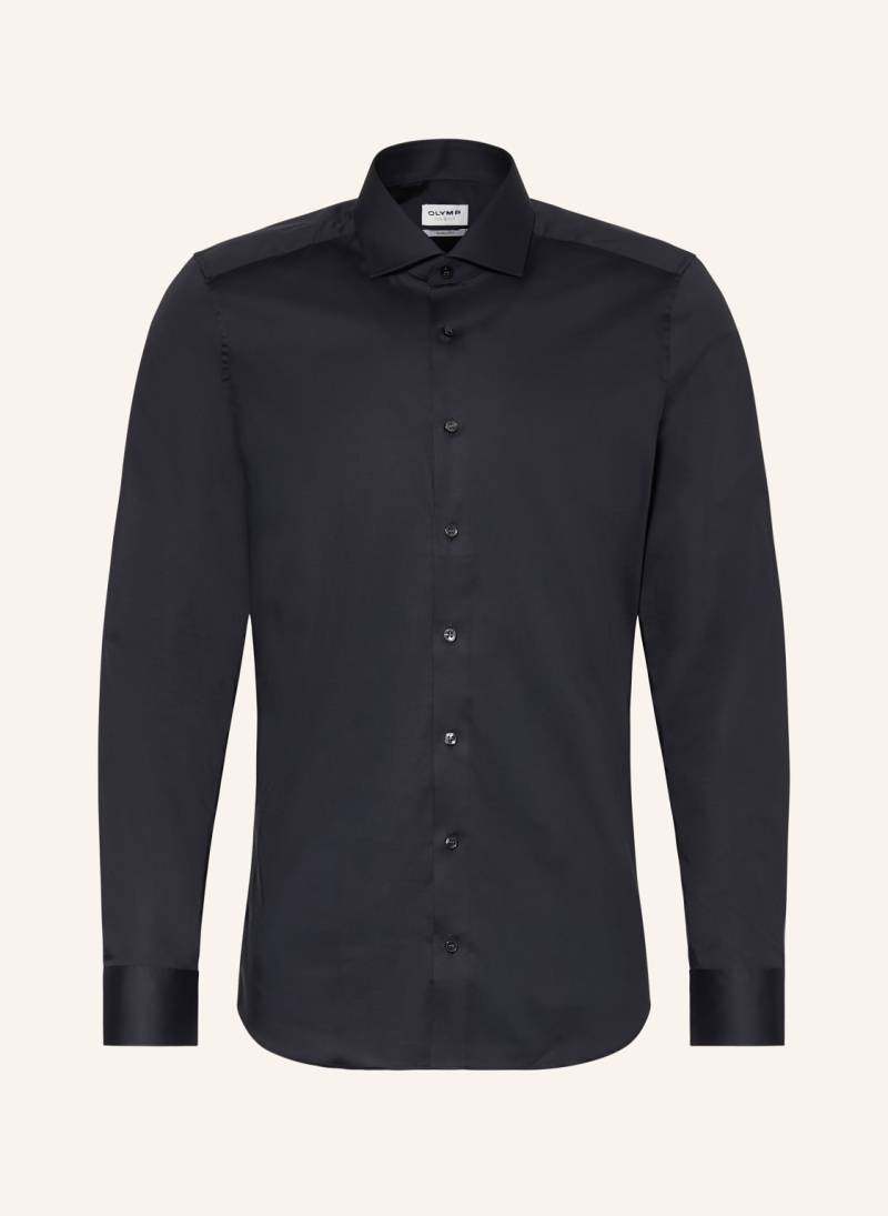 Olymp Hemd Level Five Body Fit schwarz von Olymp