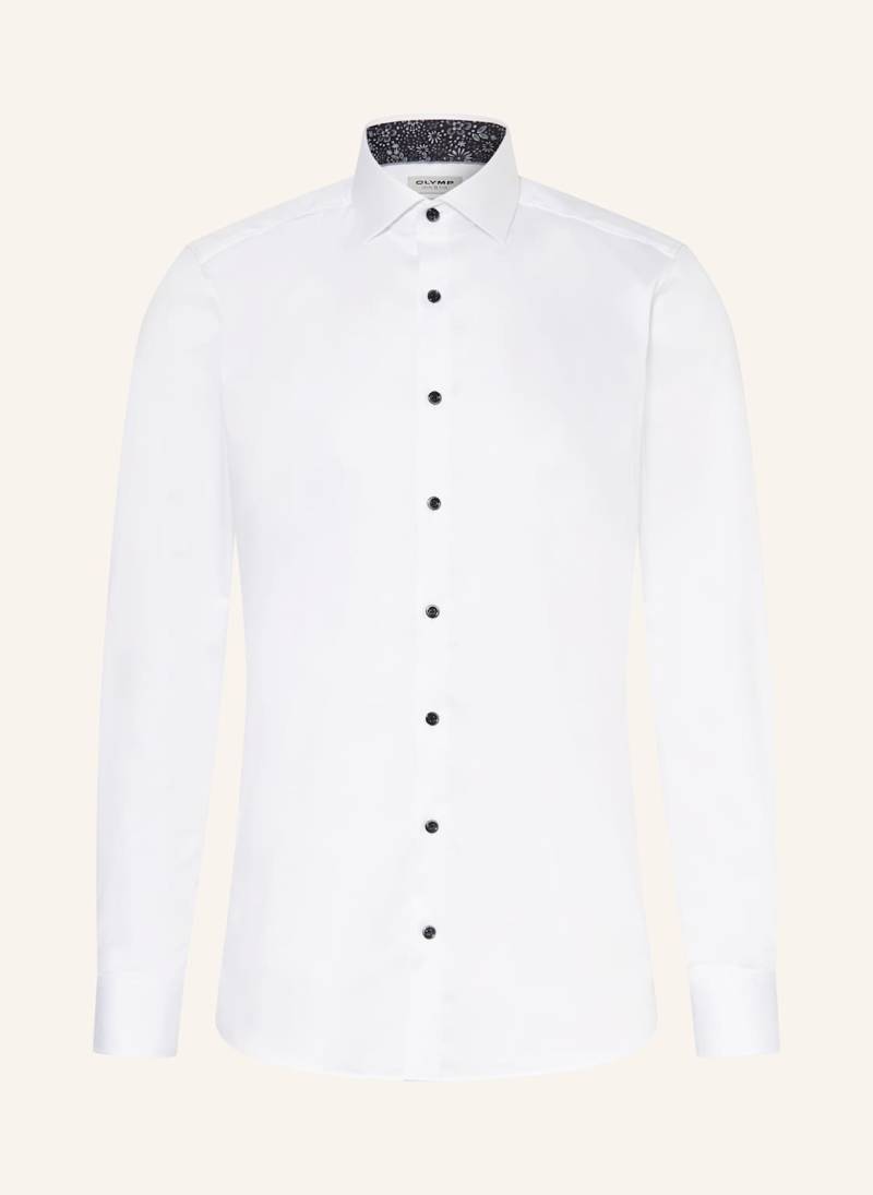 Olymp Hemd Level Five Body Fit silber von Olymp