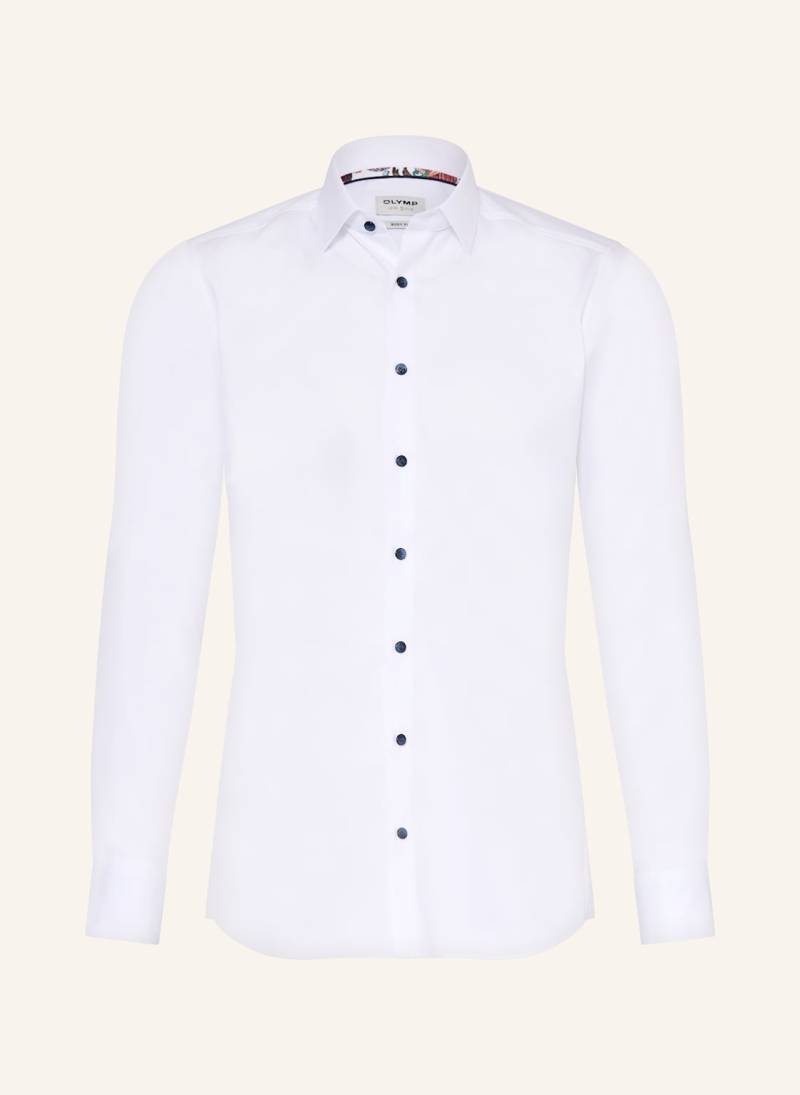 Olymp Hemd Level Five Body Fit weiss von Olymp