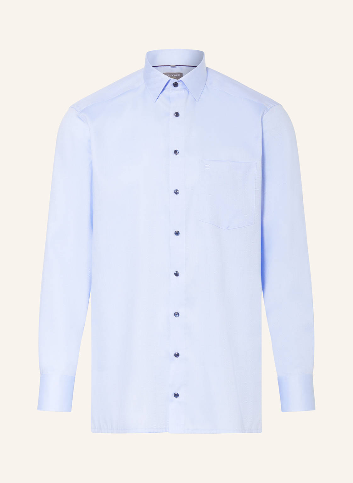 Olymp Hemd Luxor Comfort Fit blau von Olymp