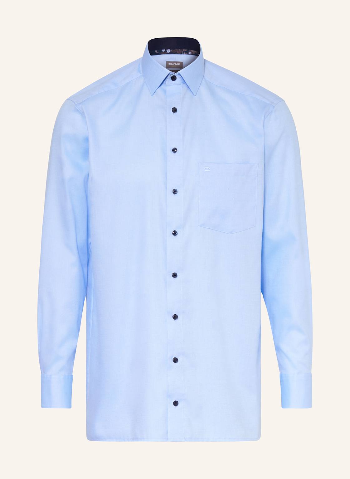 Olymp Hemd Luxor Comfort Fit blau von Olymp