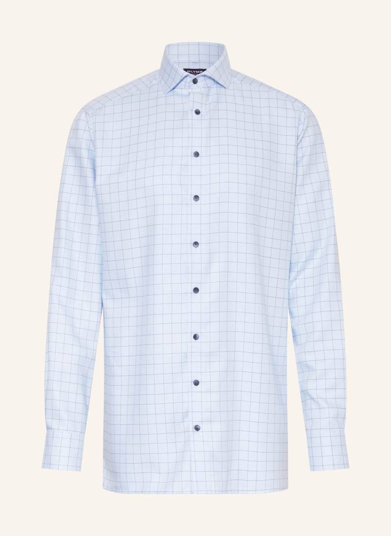 Olymp Hemd Luxor Modern Fit Mit Extralangem Arm blau von Olymp