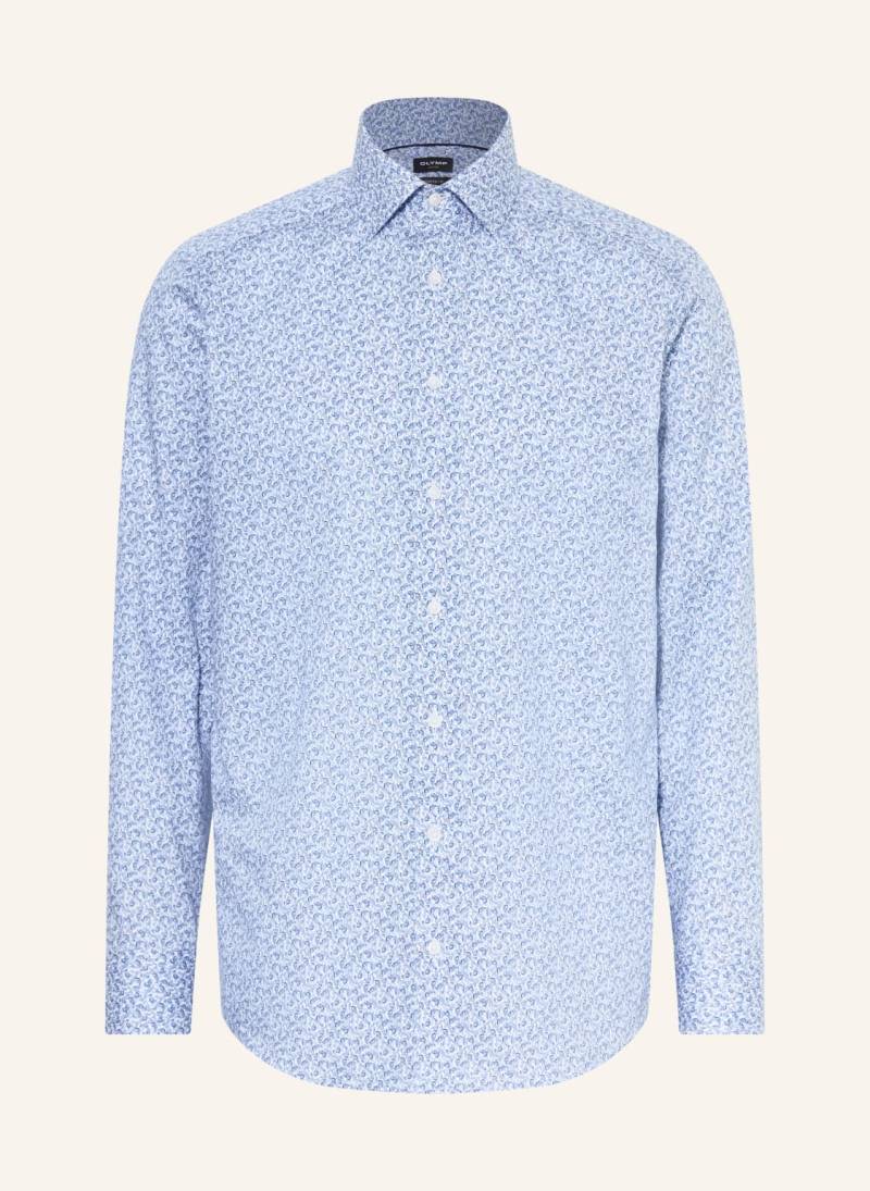 Olymp Hemd Luxor Modern Fit blau von Olymp
