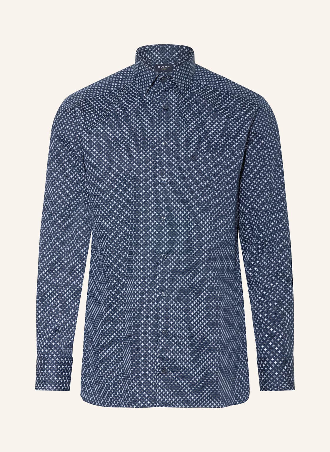 Olymp Hemd Luxor Modern Fit blau von Olymp