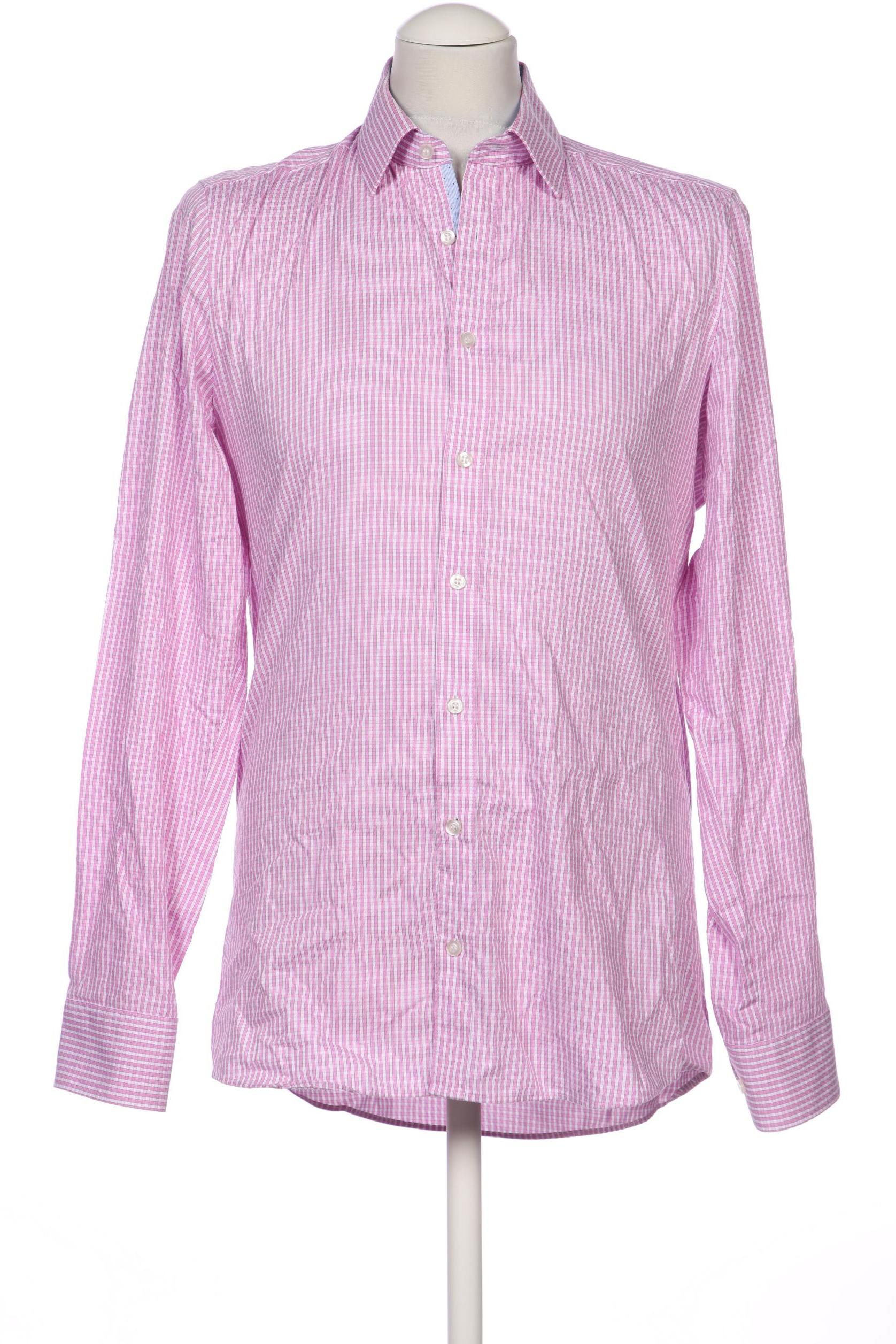 Olymp Herren Hemd, pink, Gr. 50 von Olymp