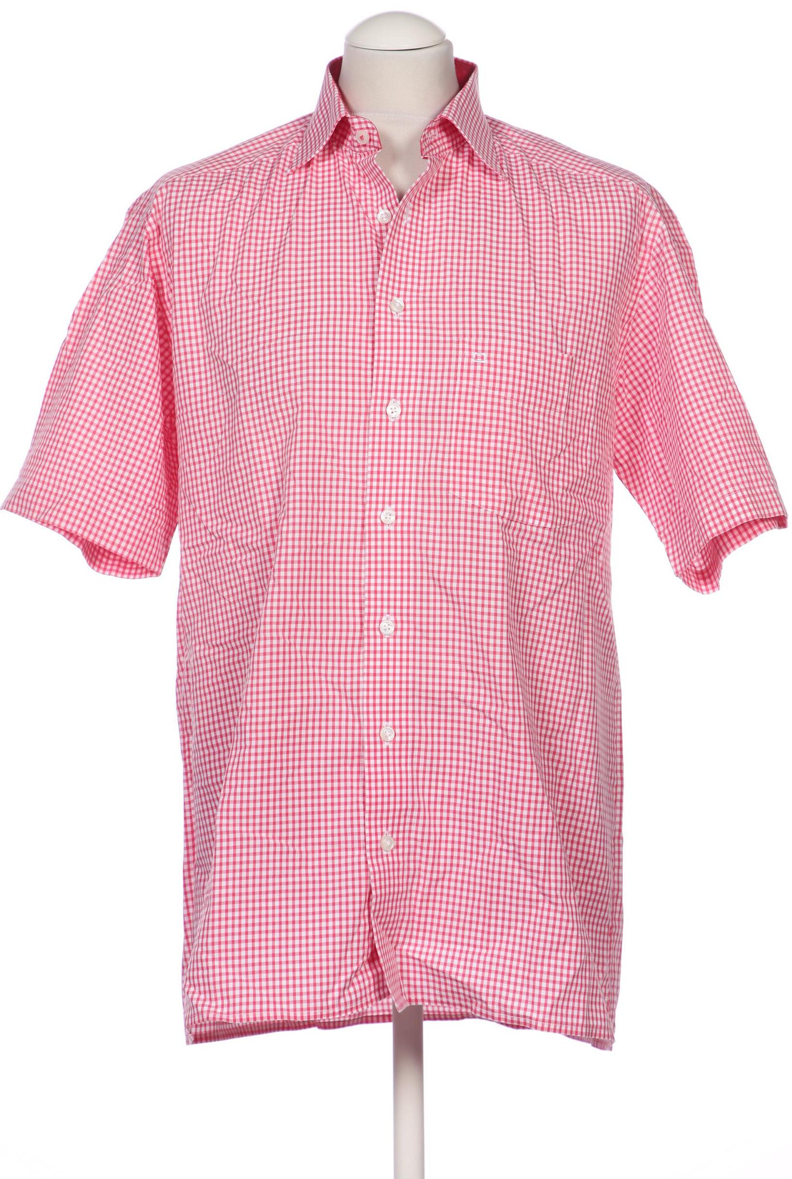 Olymp Herren Hemd, pink, Gr. 50 von Olymp