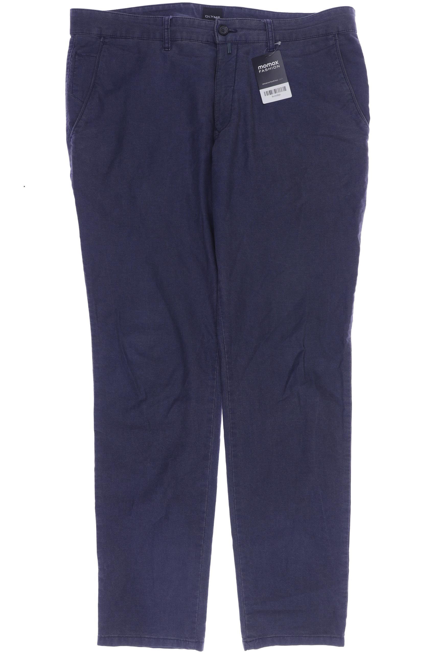 Olymp Herren Stoffhose, blau von Olymp