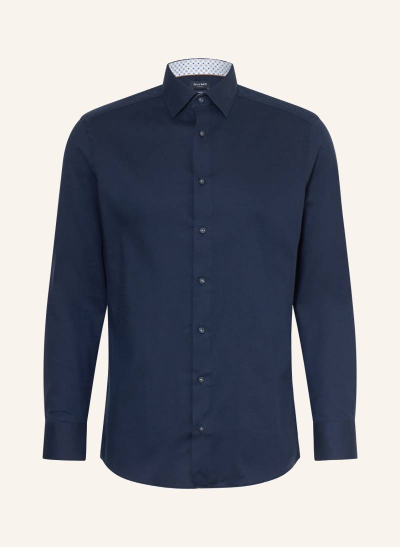 Olymp Jerseyhemd Luxor 24/Seven Modern Fit blau von Olymp