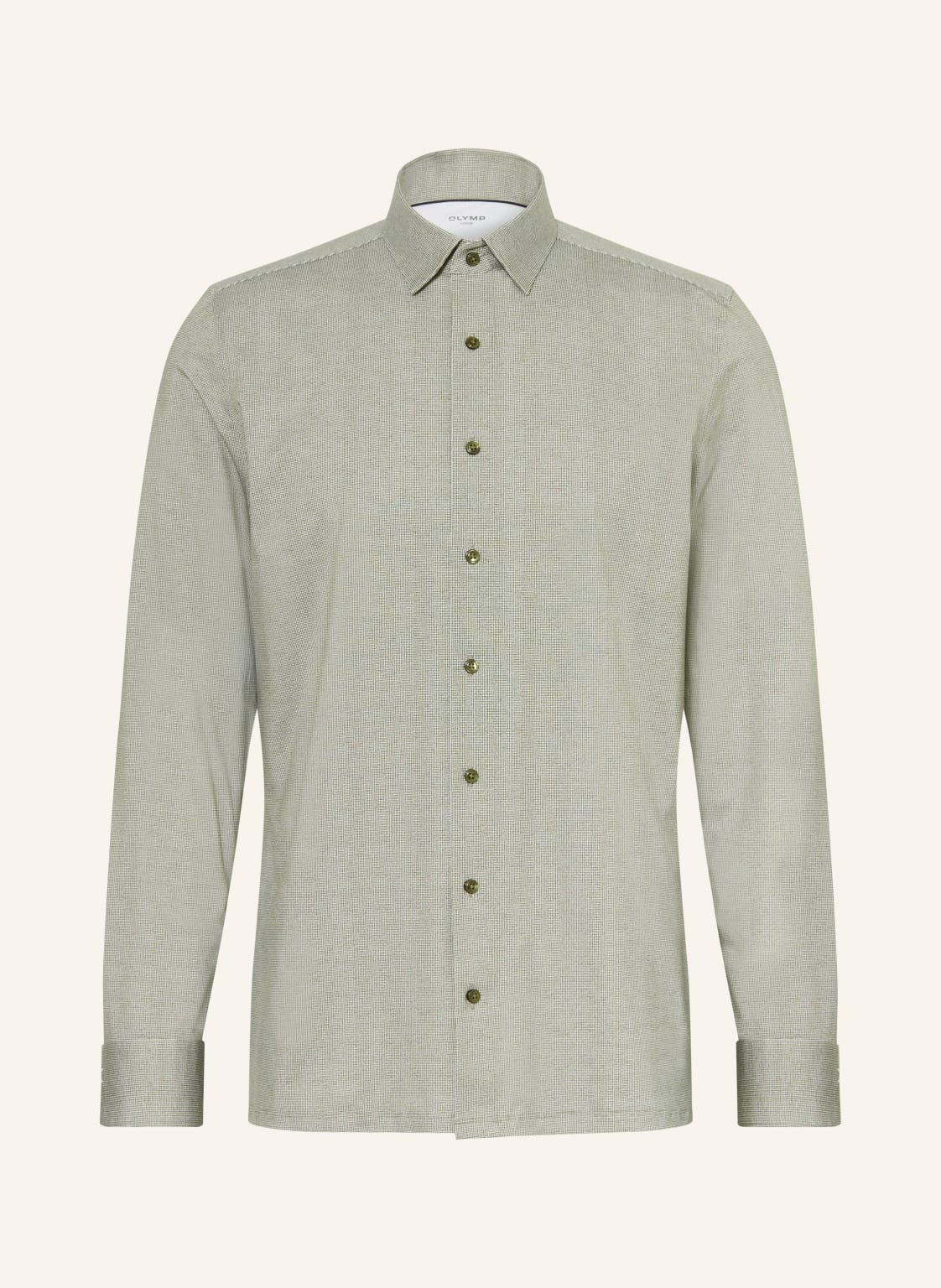 Olymp Jerseyhemd Luxor 24/Seven Modern Fit gruen von Olymp