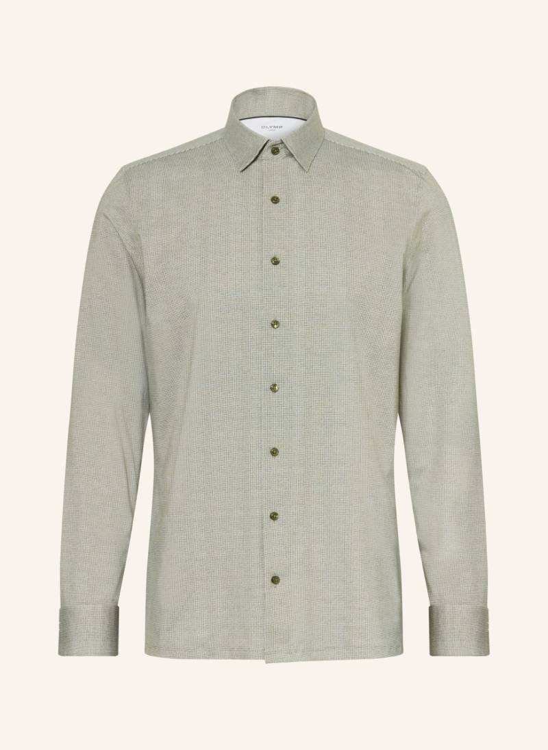 Olymp Jerseyhemd Luxor 24/Seven Modern Fit gruen von Olymp