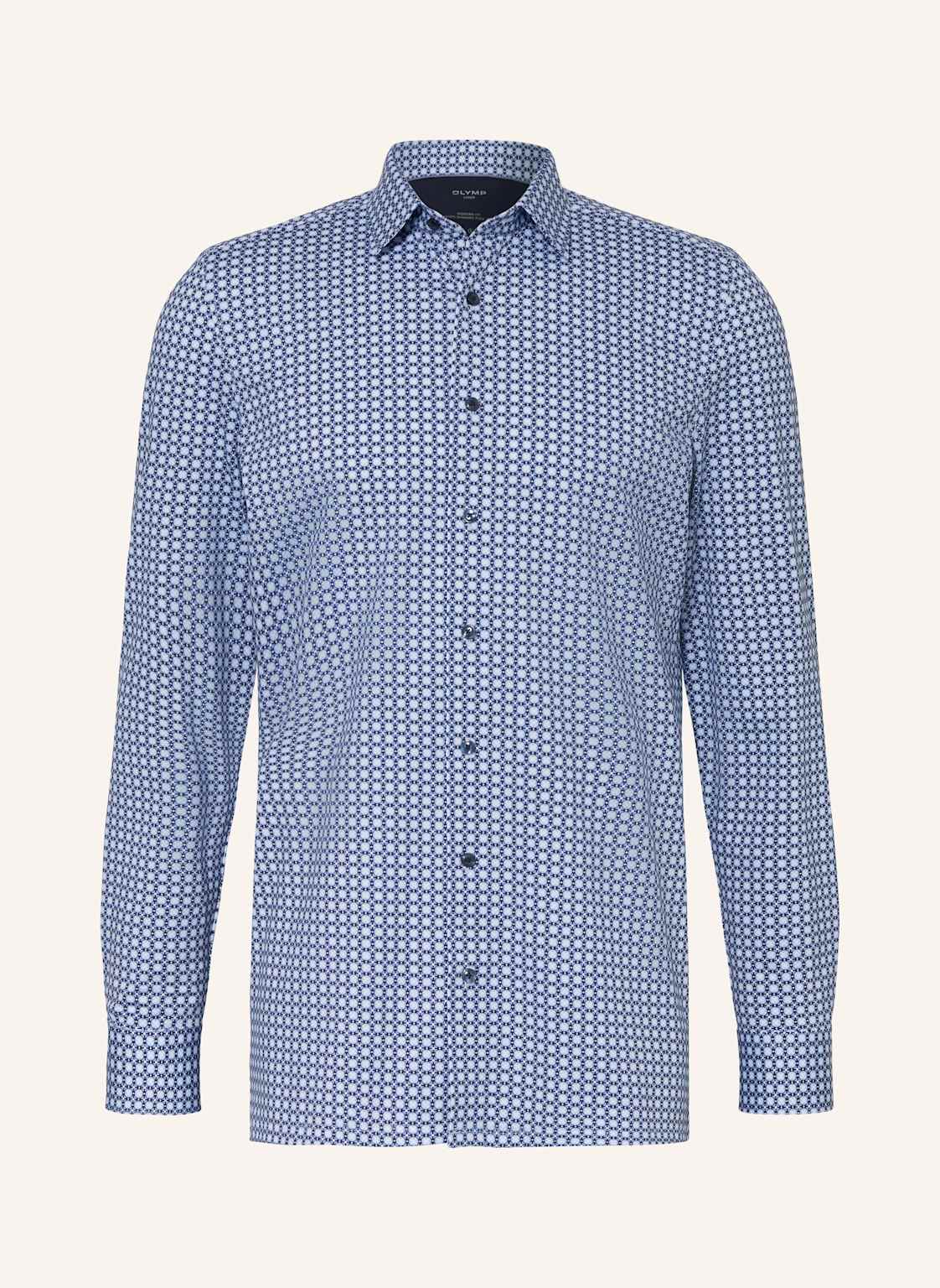 Olymp Hemd Luxor Modern Fit blau von Olymp