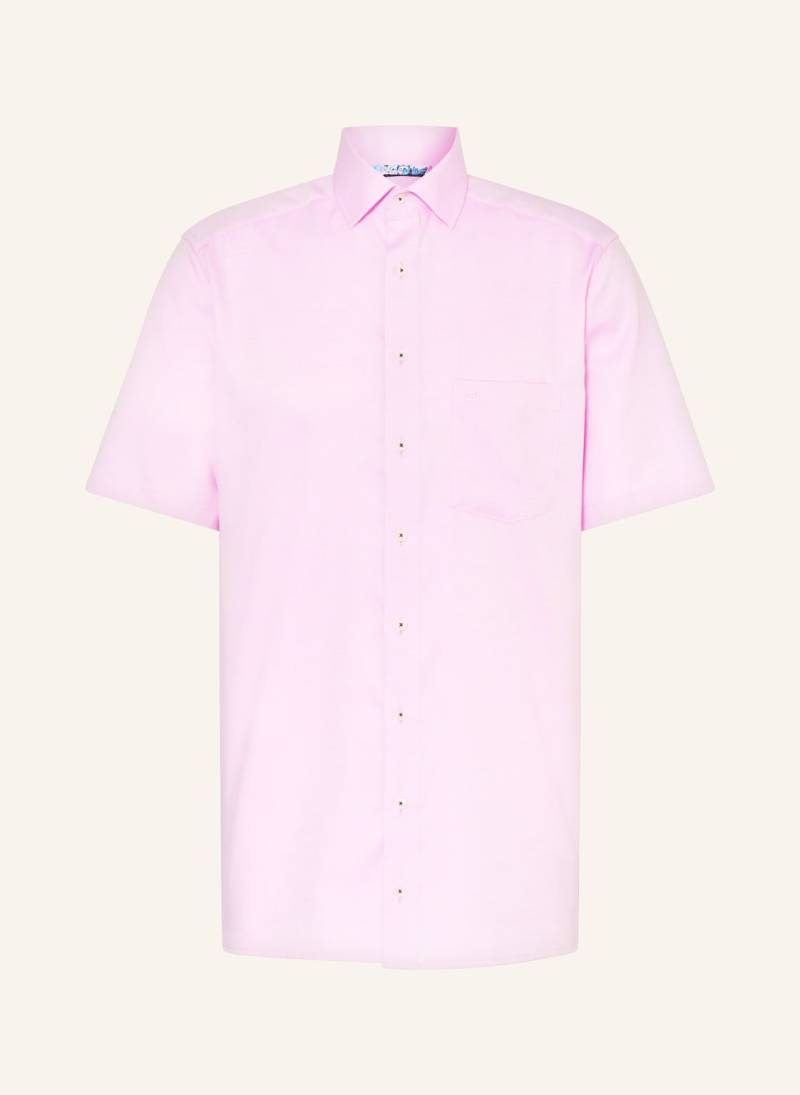 Olymp Kurzarm-Hemd Luxor Modern Fit pink von Olymp