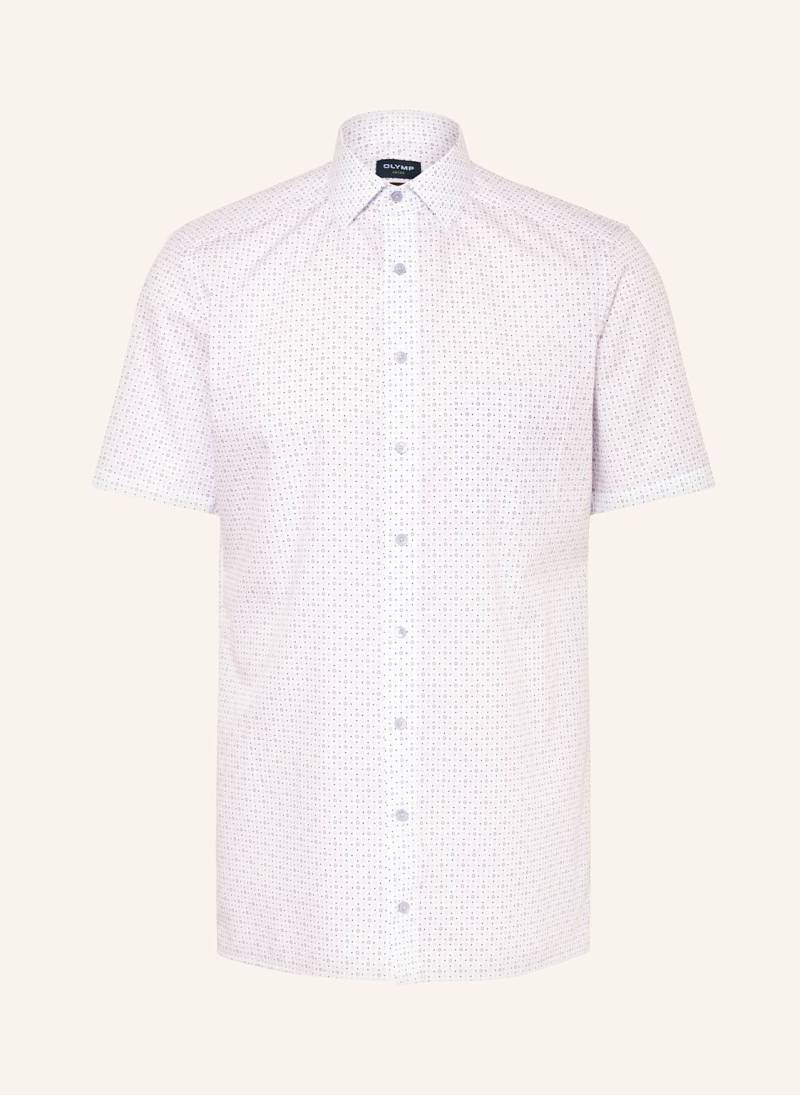Olymp Kurzarm-Hemd Luxor Modern Fit weiss von Olymp