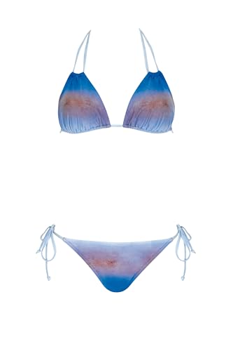 Olympia Bikini Triangel Multicolor Zweiteiler Set mit Softschalen verstellbare Träger von Olympia