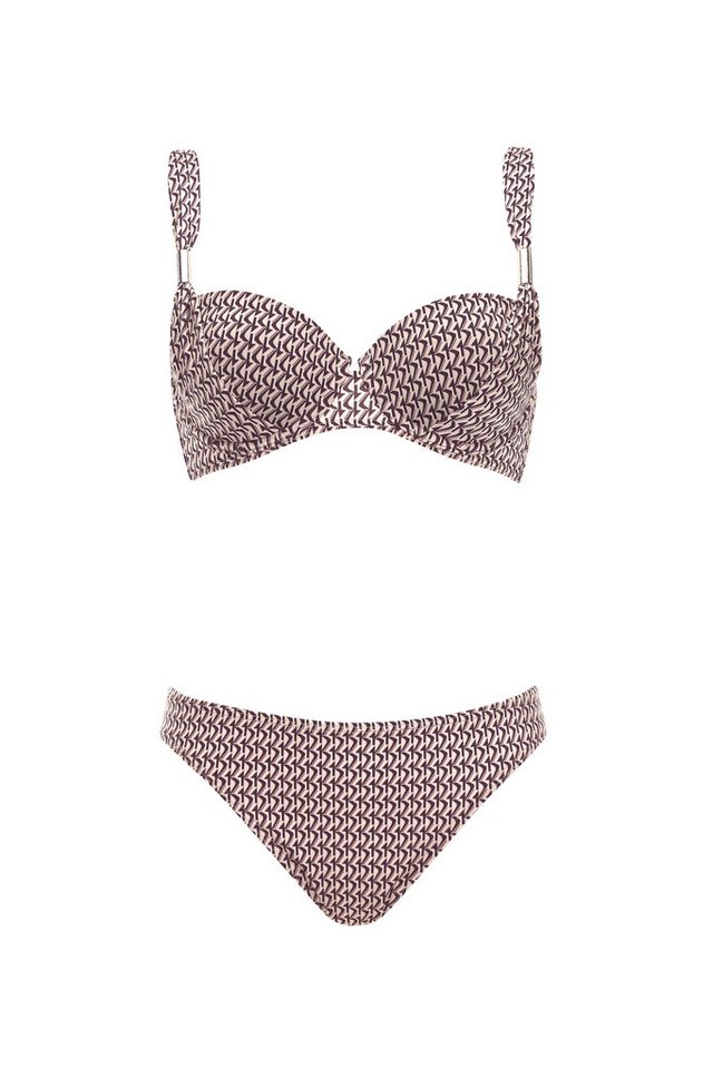 Olympia Bügel-Bikini Bikini DUNKELROT von Olympia